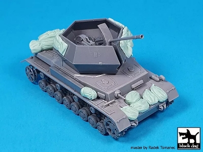 German 37 Mm Flakpanzer Iv Ostwind - Accessories Set (For Hasegawa Kits) - zdjęcie 3