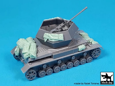 German 37 Mm Flakpanzer Iv Ostwind - Accessories Set (For Hasegawa Kits) - zdjęcie 4