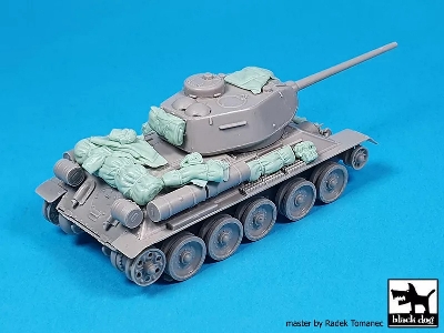 T-34/85 Model 1944 - Accessories Set (For Trumpeer Kits) - zdjęcie 4