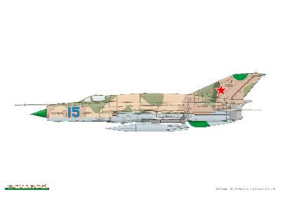  MiG-21SMT DUAL COMBO 1/144 - zestaw 2 modele - zdjęcie 6