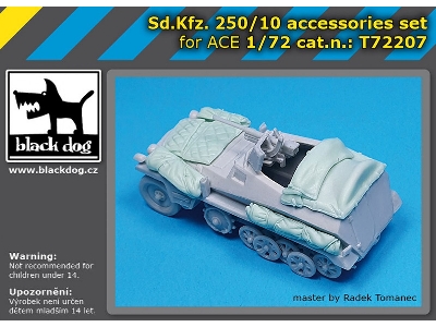 Sd.Kfz. 250/10 - Accessories Set (For Ace Kits) - zdjęcie 1