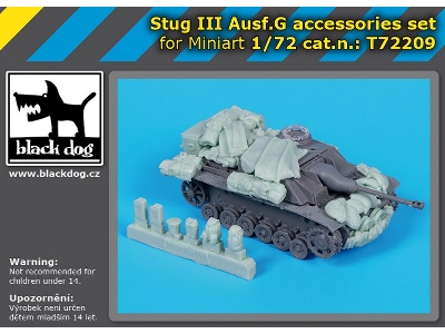 Stug Iii Ausf.G - Accessories Set (For Miniart Kits) - zdjęcie 1
