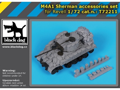 M4a1 Sherman - Accessories Set (For Revell Kits) - zdjęcie 1
