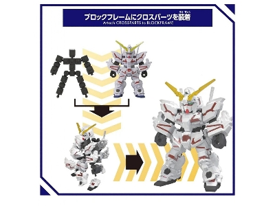 Blockcross - Unicorn Destroy Mode Gundam - zdjęcie 4