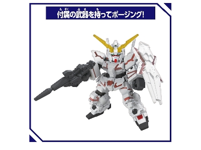 Blockcross - Unicorn Destroy Mode Gundam - zdjęcie 5
