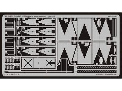  MiG-23 Flogger armament 1/48 - Italeri - blaszki - zdjęcie 2