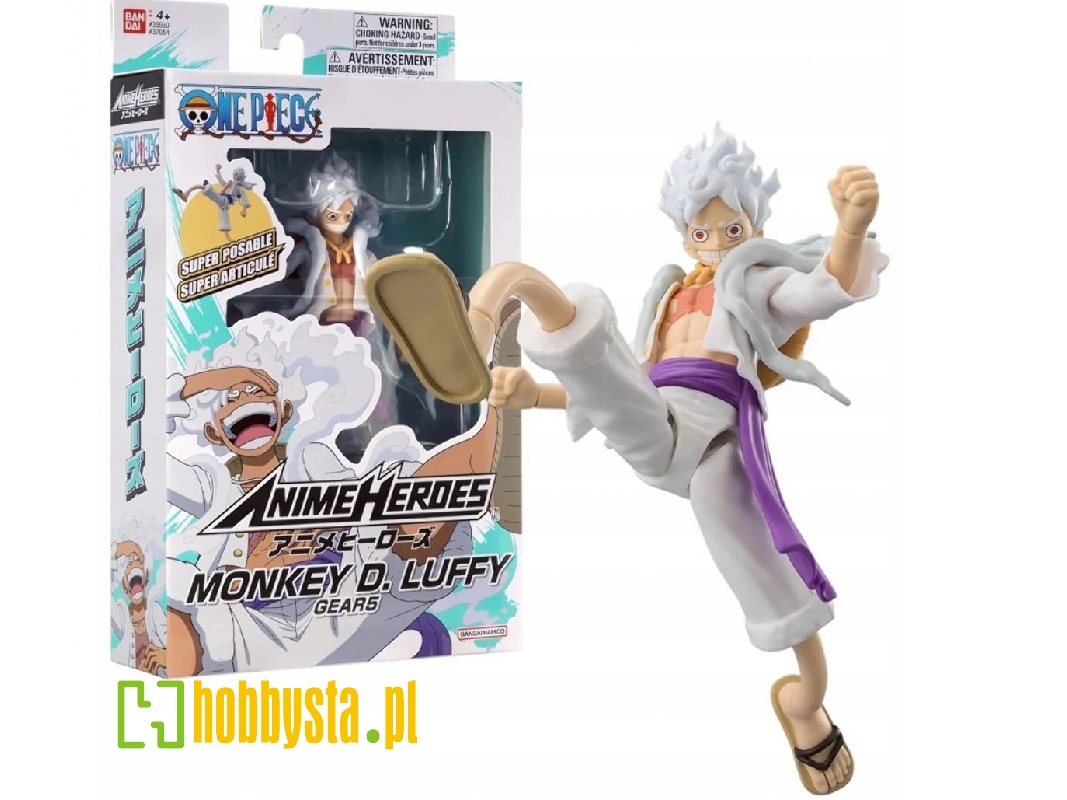 Anime Heroes One Piece Monkey D. Luffy Gear 5 - zdjęcie 1