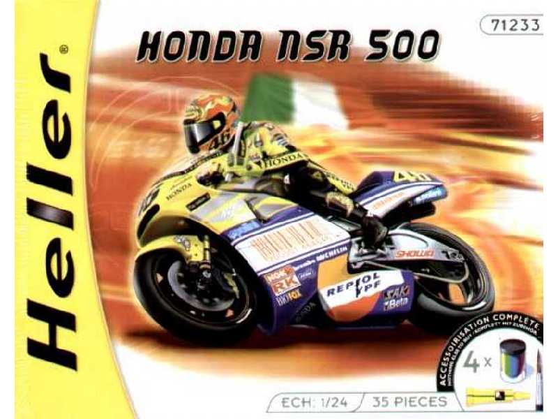 HONDA NSR 500 + farby, klej, pędzelek - zdjęcie 1