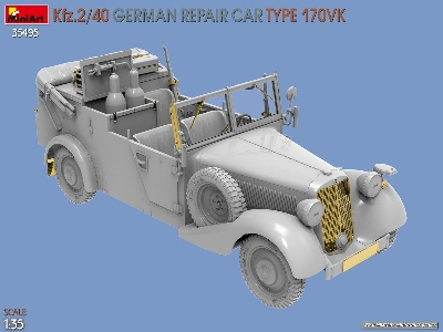 Kfz.2/40 German Wwii Repair Car Type 170vk - zdjęcie 13
