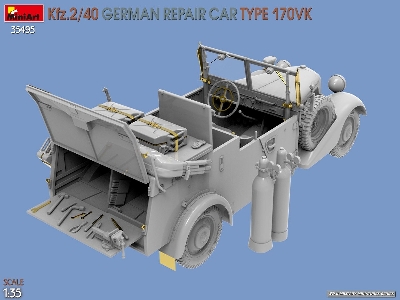 Kfz.2/40 German Wwii Repair Car Type 170vk - zdjęcie 14