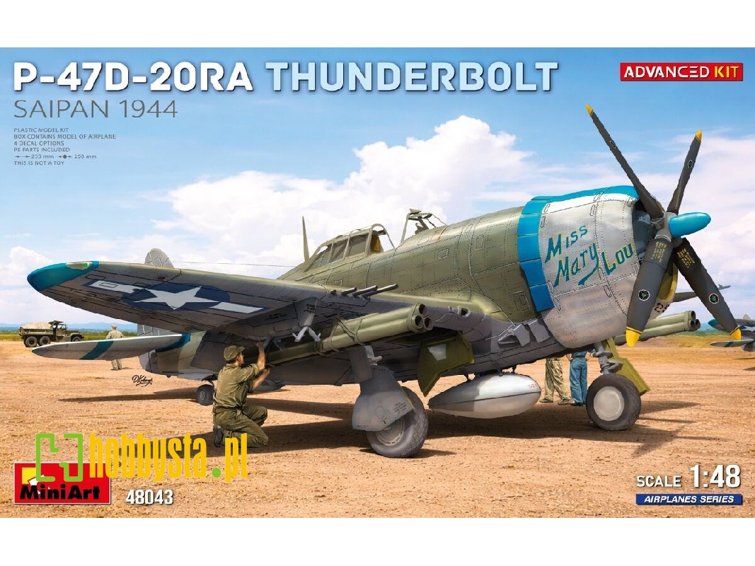 Republic P-47 D-20ra Thunderbolt - Saipan 1944 (Advanced Kit) - zdjęcie 1
