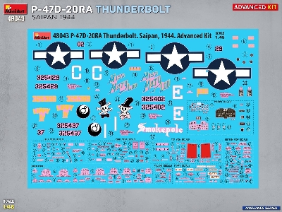 Republic P-47 D-20ra Thunderbolt - Saipan 1944 (Advanced Kit) - zdjęcie 2