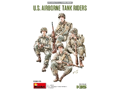 Us Wwii Airborne Tank Riders (4 Figures) - zdjęcie 1