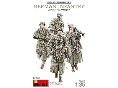 German Infantry - Ardennes Offensive 1944/1945 (4 Figures) - zdjęcie 1