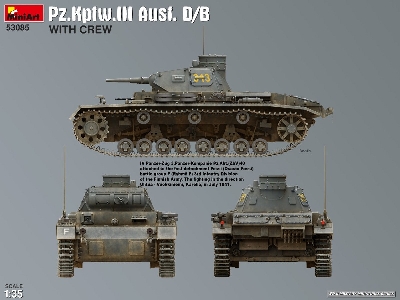 Pz.Kpfw.Iii Ausf. B/D With Crew (2 Figures) - zdjęcie 26