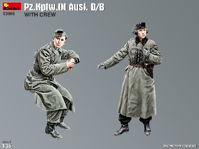 Pz.Kpfw.Iii Ausf. B/D With Crew (2 Figures) - zdjęcie 27
