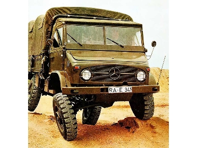 Unimog S 404 Truck With Folding Cab Top - zdjęcie 6