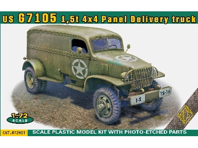 Us G7105 1,5t 4x4 Panel Delivery Truck - zdjęcie 1