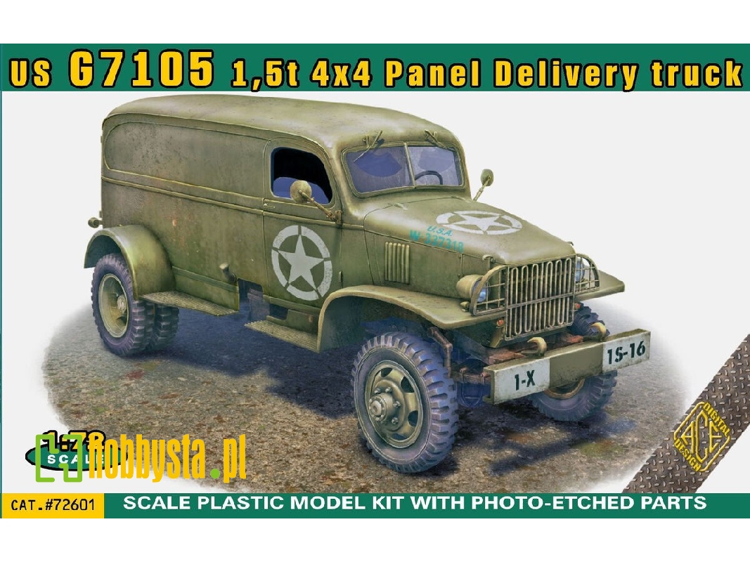 Us G7105 1,5t 4x4 Panel Delivery Truck - zdjęcie 1