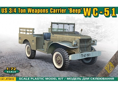 Us Wc-51 - 3/4 Ton Weapons Carrier 'beep' - zdjęcie 1