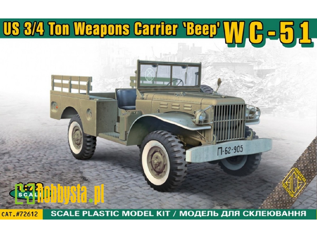 Us Wc-51 - 3/4 Ton Weapons Carrier 'beep' - zdjęcie 1