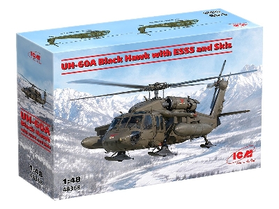 Uh-60a Black Hawk With Esss And Skis - zdjęcie 2