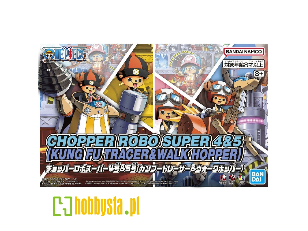 Chopper Robo Super No.4 & No.5 (Kung Fu Tracer & Walk Hopper) - zdjęcie 1