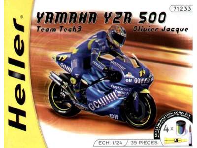 YAMAHA YZR 500 O. Jacque + farby, klej, pędzelek - zdjęcie 1