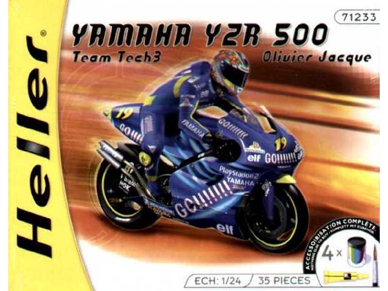 YAMAHA YZR 500 O. Jacque + farby, klej, pędzelek - zdjęcie 1