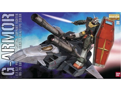 G-armor Efsf Tactical Fighter With Rx-78 Gundam - Real Type Color Version (Mg) - zdjęcie 1