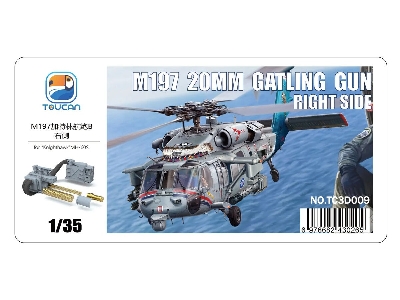 M197 20 Mm Gatling Gun Right Side (For Mh-60 S Knighthawk) - zdjęcie 1