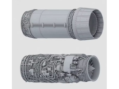 Dassault Mirage 2000 C - 3d Resin Prints Of Engines And Seats - zdjęcie 3