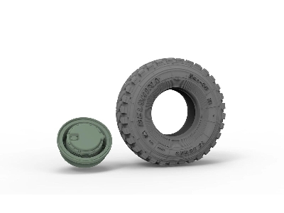 Vpk-7289 Bumerang Ifv - 3d-printed Gravity Tire (8 Pcs) - zdjęcie 1
