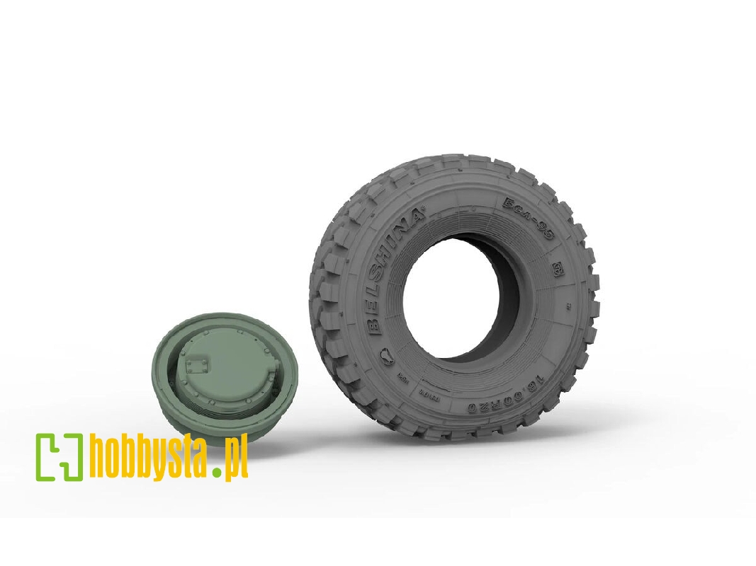 Vpk-7289 Bumerang Ifv - 3d-printed Gravity Tire (8 Pcs) - zdjęcie 1