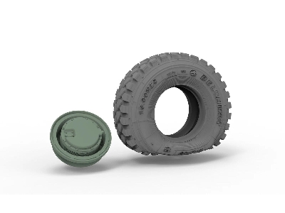 Vpk-7289 Bumerang Ifv - 3d-printed  Flat Tire (4 Pcs) - zdjęcie 1