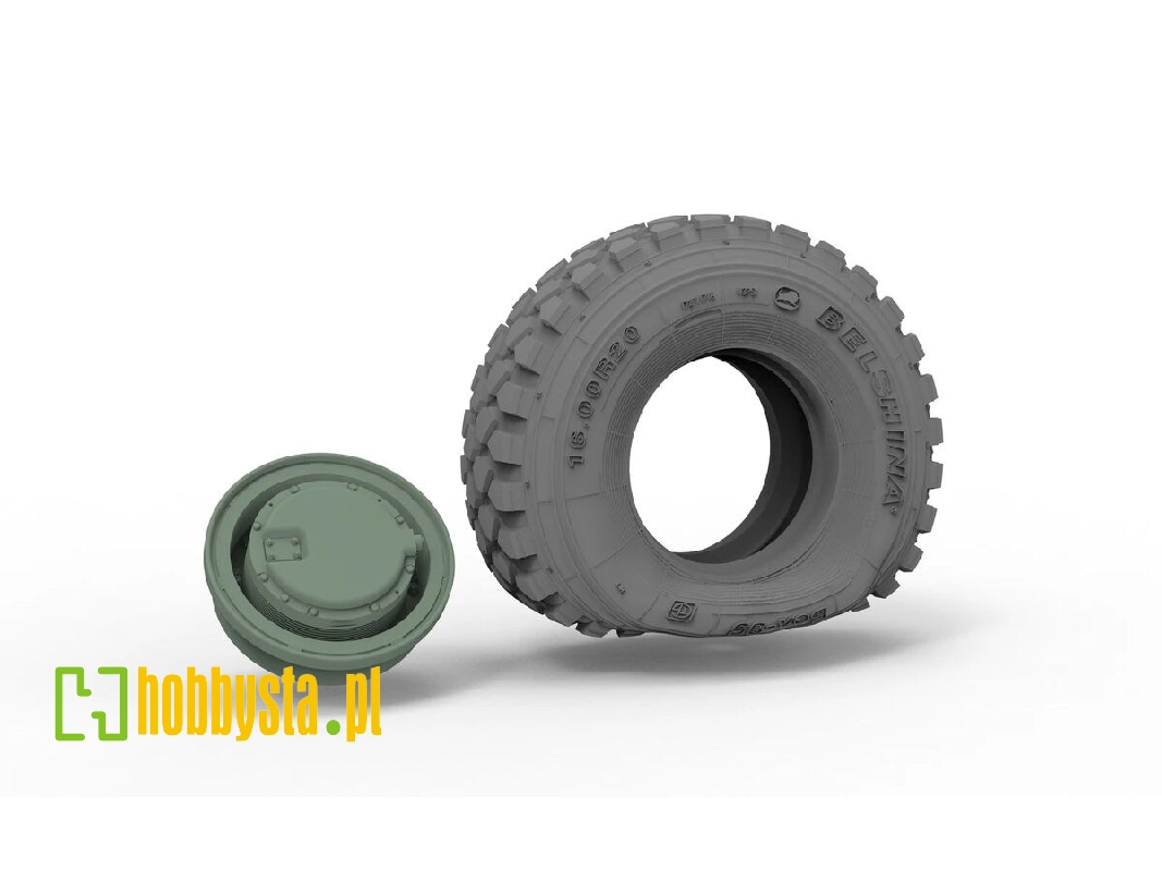 Vpk-7289 Bumerang Ifv - 3d-printed  Flat Tire (4 Pcs) - zdjęcie 1