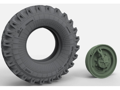 Ural 4320 - 3d-printed Gravity Tire (6 Pcs) - zdjęcie 1