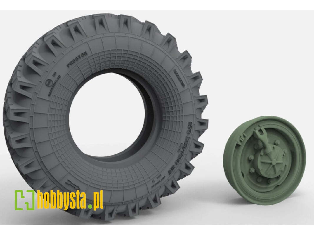Ural 4320 - 3d-printed Gravity Tire (6 Pcs) - zdjęcie 1