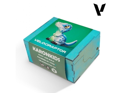 70265 Model Color Set Karonkids Velociraptor - zdjęcie 2