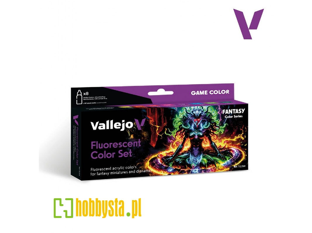 72214 Fantasy Color Series - Fluorescent Color Set - zdjęcie 1