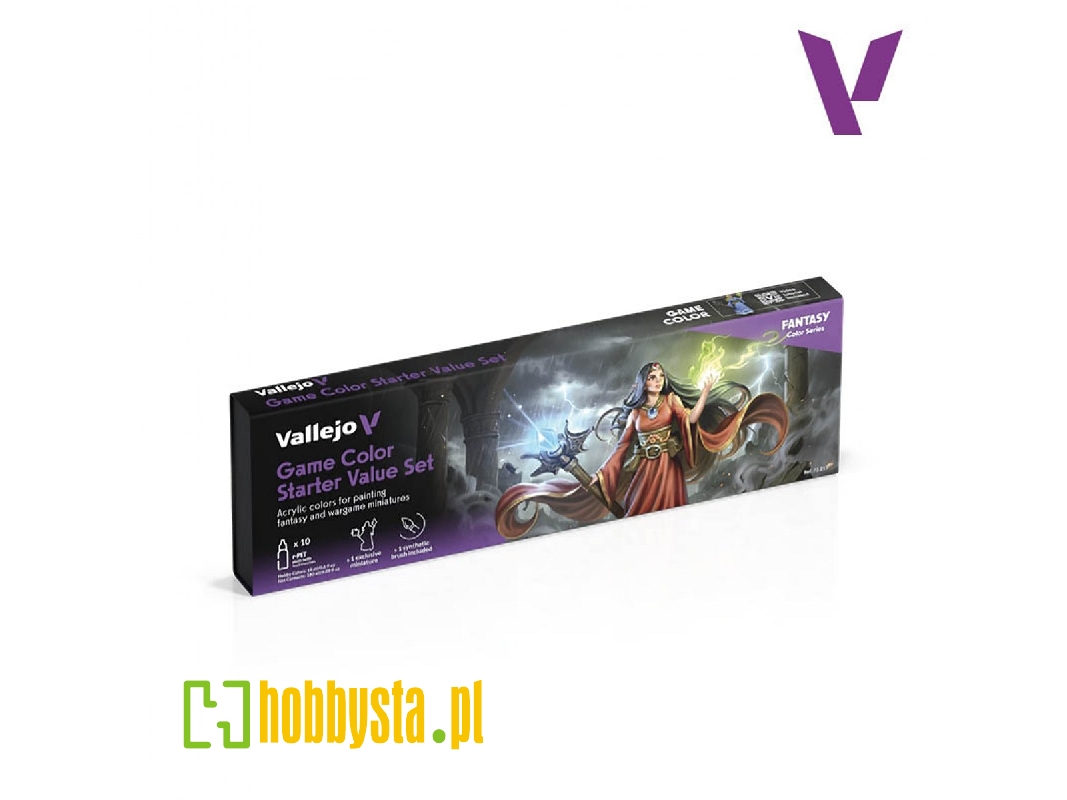 72215 Game Color Starter Value Set (Paints + Brush + Mini) - zdjęcie 1