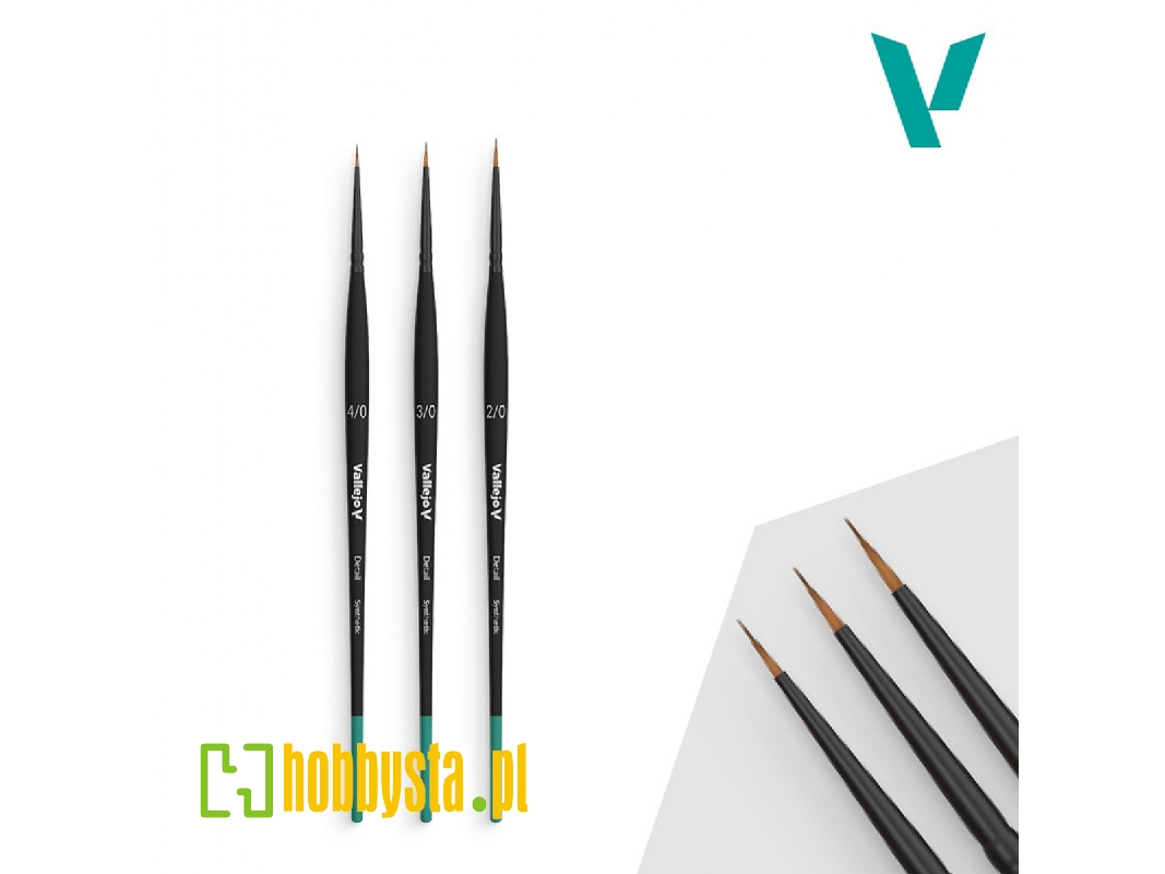 Definition Brush Set - Synthetic Fibers (4/0, 3/0 And 2/0) - zdjęcie 1
