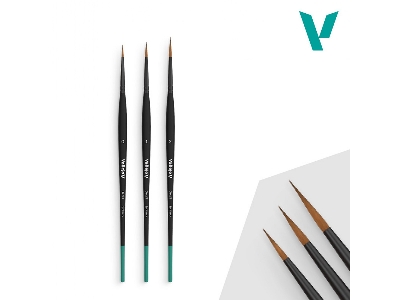 Design Brush Set - Synthetic Fibers (0, 1 And 2) - zdjęcie 1