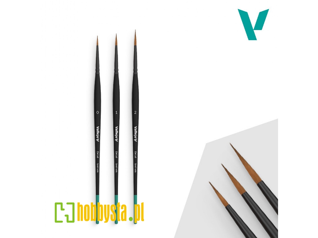 Design Brush Set - Synthetic Fibers (0, 1 And 2) - zdjęcie 1