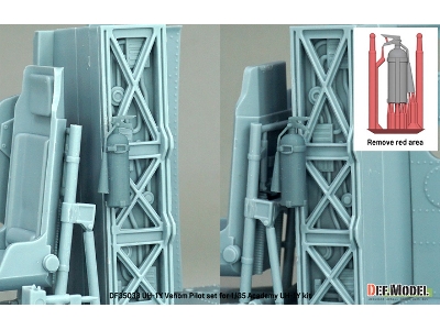 Usmc Uh-1y Venom - 3d-printed Pilot Set (2 Figures / For Academy Kits) - zdjęcie 10