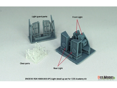 Rok K808 Apc - Light Detail-up Set (For Academy Kits) - zdjęcie 2