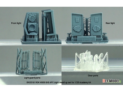 Rok K808 Apc - Light Detail-up Set (For Academy Kits) - zdjęcie 3