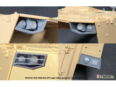 Rok K808 Apc - Light Detail-up Set (For Academy Kits) - zdjęcie 6