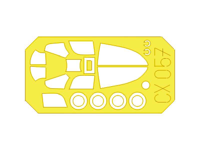 P-39 1/72 - Academy Minicraft - maski - zdjęcie 1 P-39 1/72 - Academy Minicraft - maski - zdjęcie 1
