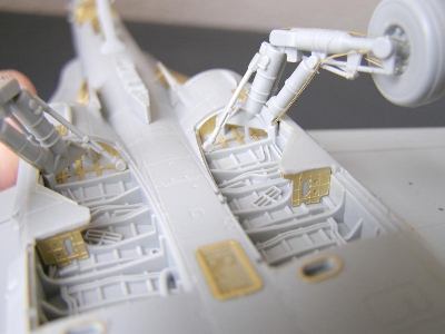 Mcdonnell-douglas F/A-18 C Hornet - Landing Gear (Designed To Be Used With Hobby Boss Kits) - zdjęcie 14